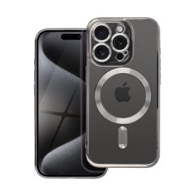   Electro Mag Apple iPhone 16 Pro MagSafe kompatibilis hátlap tok, szürke