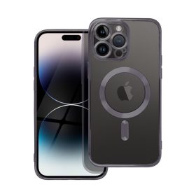   Electro Mag Apple iPhone 16 Pro Max MagSafe kompatibilis hátlap tok, fekete