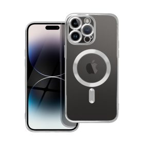   Electro Mag Apple iPhone 16 Pro MagSafe kompatibilis hátlap tok, szürke