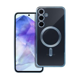   Electro Mag Samsung Galaxy A55 MagSafe kompatibilis hátlap tok, kék