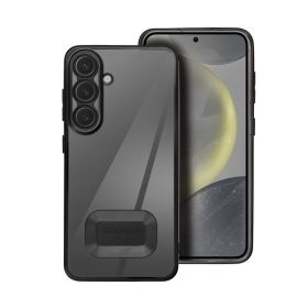   Glam Xiaomi Redmi A3 4G hátlap tok kameravédő peremmel, fekete