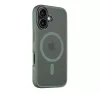 Tactical MagForce Hyperstealth Apple iPhone 16 Forest MagSafe hátlap tok, áttetsző/sötétszöld