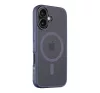 Tactical MagForce Hyperstealth Apple iPhone 16 Deep MagSafe hátlap tok, áttetsző/sötétkék