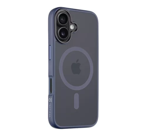 Tactical MagForce Hyperstealth Apple iPhone 16 Deep MagSafe hátlap tok, áttetsző/sötétkék