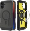 Spigen Tough Armor MagFit Apple iPhone 16 tok, MagSafe, Frost Black, fekete