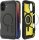 Spigen Tough Armor MagFit Apple iPhone 16 tok, MagSafe, Frost Black, fekete