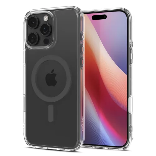 Spigen Ultra Hybrid T MagFit Apple iPhone 16 Pro tok, Graphite MagSafe, szürke