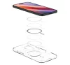 Spigen Liquid Crystal MagFit Apple iPhone 16 Plus tok, MagSafe, Crystal Clear, átlátszó
