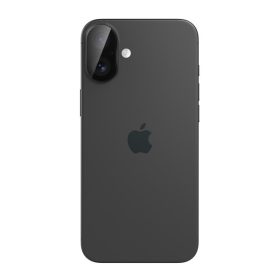   Spigen Glas.tR Optik Apple iPhone 16 Plus / iPhone 16 Tempered kameravédő fólia, fekete (2db)