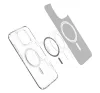 Spigen Ultra Hybrid MagFit Apple iPhone 16 Pro Max tok, MagSafe, Frost Clear tok, átlátszó