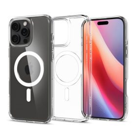   Spigen Ultra Hybrid MagFit Apple iPhone 16 Pro Max tok, MagSafe, fehér