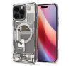 Spigen Ultra Hybrid MagFit Apple iPhone 16 Pro Max tok, MagSafe, Natural Titanium, Zero One, átlátszó