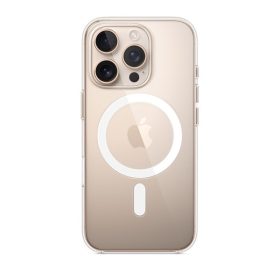 Apple iPhone 16 Pro Magsafe gyári tok, átlátszó