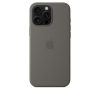 Apple iPhone 16 Pro Max MagSafe gyári szilikon tok, kőszürke