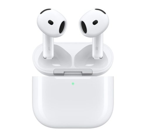 Apple AirPods 4 type-C töltőtokkal, aktív zajkioltással, ANC, fehér (MXP93ZM/A)