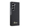Guess PC/TPU Glitter Flakes Metal Logo Samsung Galaxy Z Fold 6 hátlap tok, fekete