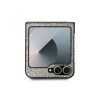 Guess PC/TPU Glitter Flakes Metal Logo Samsung Galaxy Z Flip 6 / Flip 7 FE hátlap tok, arany