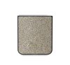 Guess PC/TPU Glitter Flakes Metal Logo Samsung Galaxy Z Flip 6 / Flip 7 FE hátlap tok, arany
