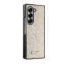 Guess PC/TPU Glitter Flakes Metal Logo Samsung Galaxy Z Fold 6 hátlap tok, arany