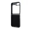 Guess 4G Metal Logo PU Samsung Galaxy Z Flip 6 / Flip 7 FE hátlap tok, szürke
