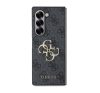 Guess 4G Metal Logo PU Samsung Galaxy Z Fold 6 hátlap tok, szürke