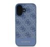 Guess 4G Bottom Stripe iPhone 16 kemény hátlap tok, kék GUHCP16SG4GLBL