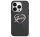 Guess IML Heart iPhone 16 Pro Max kemény hátlap tok, fekete GUHCP16XHCHGSPK