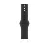 Apple Watch S10 GPS kozmoszfekete alumíniumtok, fekete sportszíjjal, 42mm, S/M