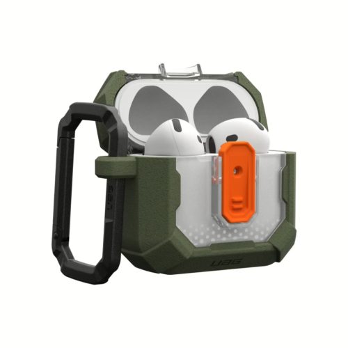 UAG Plasma Airpods 4 tok, Olive drab, sötétzöld