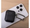 Apple Airpods 4 szilikon tok, Carbon, fekete