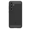 Spigen Rugged Armor Samsung Galaxy S24 FE Matte Black tok, fekete ACS08578