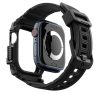 Spigen Rugged Armor Pro Apple Watch 10 46mm tok, Matte Black, fekete