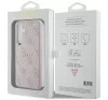 Guess 4G Collection Leather Metal Logo S24 (S921) MagSafe tok, rózsaszín GUHMS24SG4GFRP