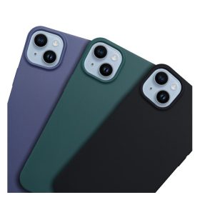 Matt Xiaomi Redmi 14C szilikon tok, kék