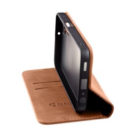   Tactical Xproof Samsung Galaxy A25 5G flip/oldalra nyíló tok, barna