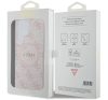 Guess 4G Collection Leather Metal Logo S24 Ultra (S928) MagSafe tok, rózsaszín GUHMS24LG4GFRP