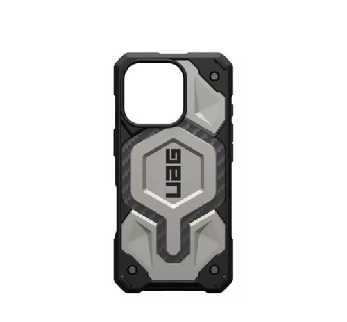 UAG Monarch Pro iPhone 16 Pro Magsafe tok, Titanium