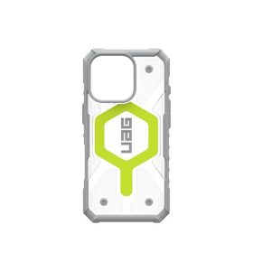 UAG Pathfinder iPhone 16 Pro Clear Magsafe tok, Active Neon