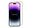 5D Full Glue Tempered Glass for iPhone 16 tempered glass kijelzővédő üvegfólia felhelyező kerettel, fekete