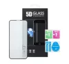 Xiaomi Redmi Note 13 5G / Redmi Note 13 Pro 4G 5D Full Glue tempered glass kijelzővédő üvegfólia, fekete