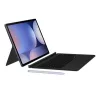 Samsung Book Keyboard Galaxy Tab S9+/S9 FE+/S10+ gyári billentyűzetes tok, angol kiosztás, fekete EF-DX825UBE