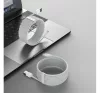 Baseus Simple Wisdom USB / Lightning adat/töltőkábel, 2,4A, 1,5m, Fehér (2db)