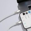 Baseus Cafule USB-C / Lightning kábel, 20W, 1m, fehér
