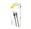 Baseus Cafule USB - Mirco USB kábel, 2.4A, 1m, piros/fekete