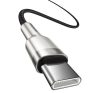 Baseus Cafule USB-C - USB-C kábel, 100W, 1m, fekete