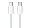 Baseus Superior 2 USB-C - USB-C kábel, 100W, 1m, fehér