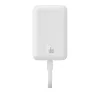 Baseus Magnetic Mini Powerbank 10000mAh, 30W, fehér