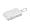Baseus Magnetic Mini Powerbank 10000mAh, 30W, fehér