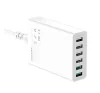 Blitzwolf BW-S15 6xUSB-A töltő, QC 3.0, 60W, fehér