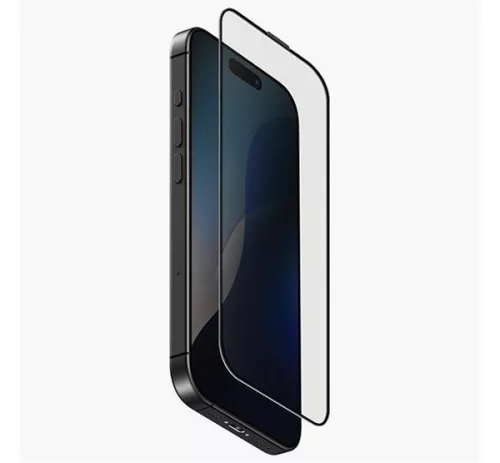 Uniq Optix Vivid Clear iPhone 16 Pro / 17 / 17 Pro tempered glass kijelzővédő fólia, átlátszó